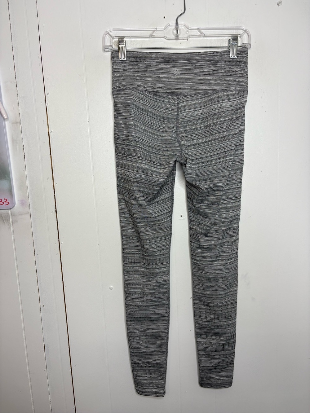 Athleta Leggings Womens Small High Rise Jacquard Chaturanga Yoga Pilates